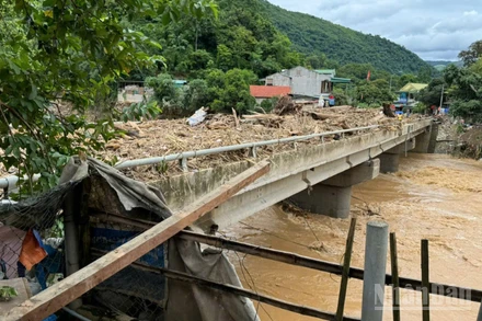 Bão số 3 vừa qua gây lũ quét nghiêm trọng tại nhiều khu vực tỉnh Nghệ An.