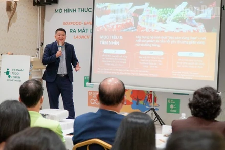 Đại diện mạng lưới ngân hàng thực phẩm Việt Nam chia sẻ về những mục tiêu của dự án.