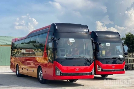 Ảnh minh họa: Xe giường nằm 2 tầng.