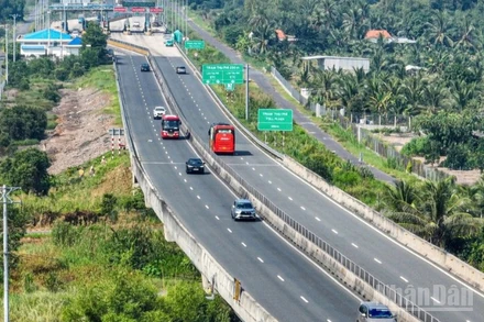 Ảnh minh họa: Cao tốc Thành phố Hồ Chí Minh-Trung Lương.