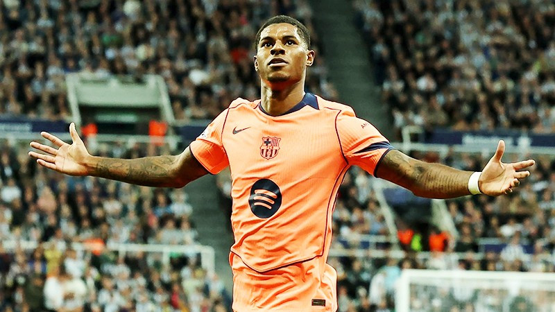 Rashford đang hòa nhập nhanh ở Barca.
