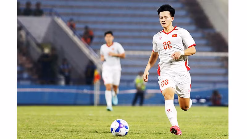 U23 Việt Nam tiếp tục tự hoàn thiện mình qua những cọ xát giá trị. Ảnh: LÊ MINH