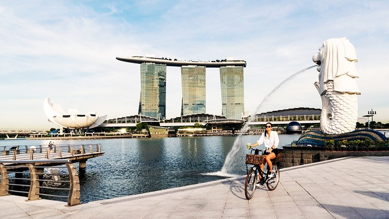 Người dân và du khách luôn cảm thấy an toàn ở Singapore. Ảnh: CNA