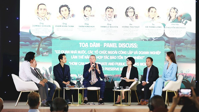 Các diễn giả đề xuất giải pháp nâng cao hiệu quả công tác bảo tồn tại Việt Nam. Ảnh: X. MAI