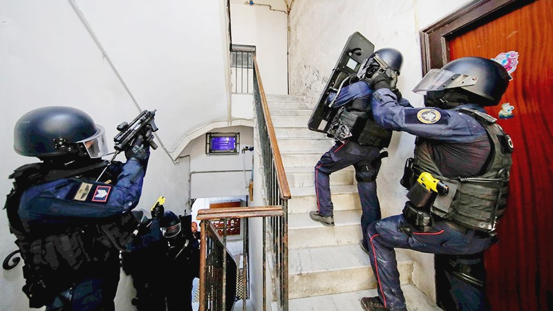 Chiến dịch trấn áp tội phạm mafia ở Italy. Ảnh: GETTYIMAGES