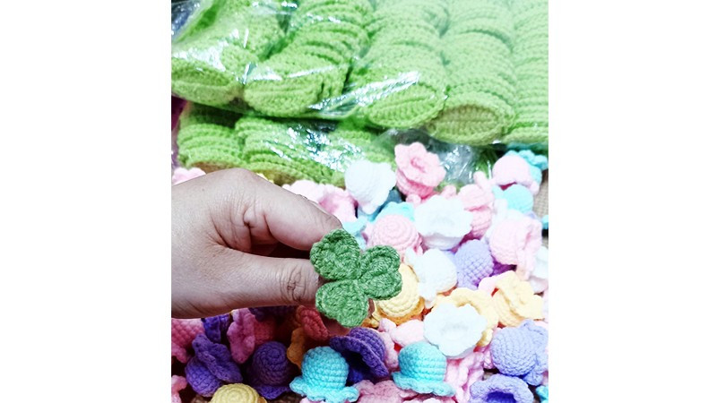 Xinh xắn những món đồ len Đà Lạt.