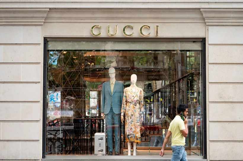 Gucci cũng là một nhãn hiệu bị điều tra. Ảnh: BUSINESS TIMES