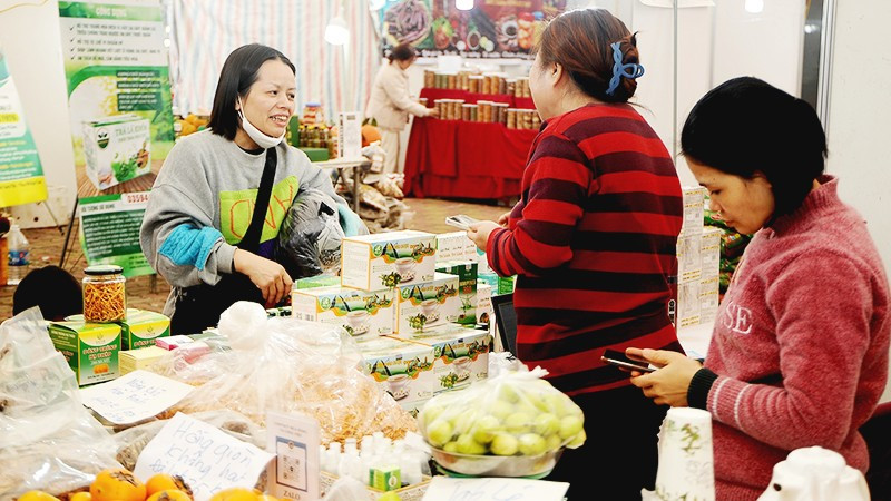 Với nhiều hộ kinh doanh nhỏ, việc làm quen với các ứng dụng công nghệ gặp nhiều khó khăn. Ảnh: NAM ANH