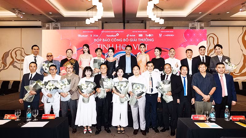 Công bố giải thưởng Tinh Hoa Việt