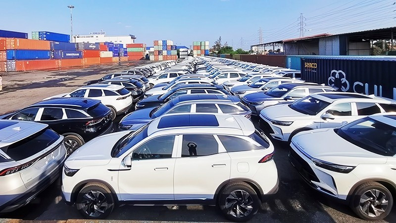 Việt Nam chi 4,74 tỷ USD nhập khẩu ô-tô trong năm 2025. Ảnh: TPO