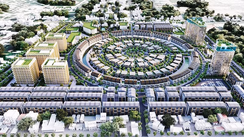 Khu đô thị T&T Cà Mau có quy mô gần 23ha, tổng vốn đầu tư hơn 1.000 tỷ đồng.