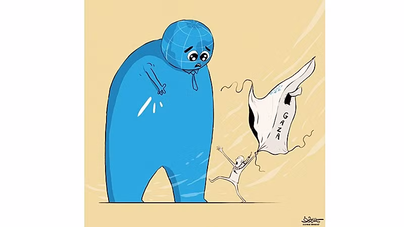 Biếm họa: KAMAL SHARAF