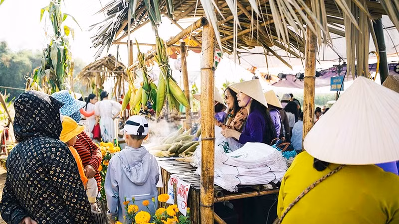 Trải nghiệm vị giác từ những trái bắp quê