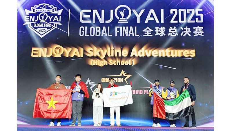 Vòng chung kết quốc tế Cuộc thi Enjoy AI 2025 tại Ô Trấn (Trung Quốc)