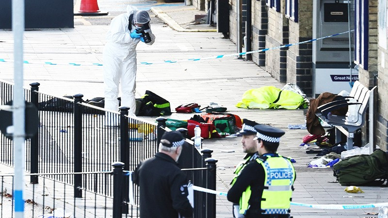 Cảnh sát phong tỏa hiện trường vụ việc. Ảnh: ABC NEWS