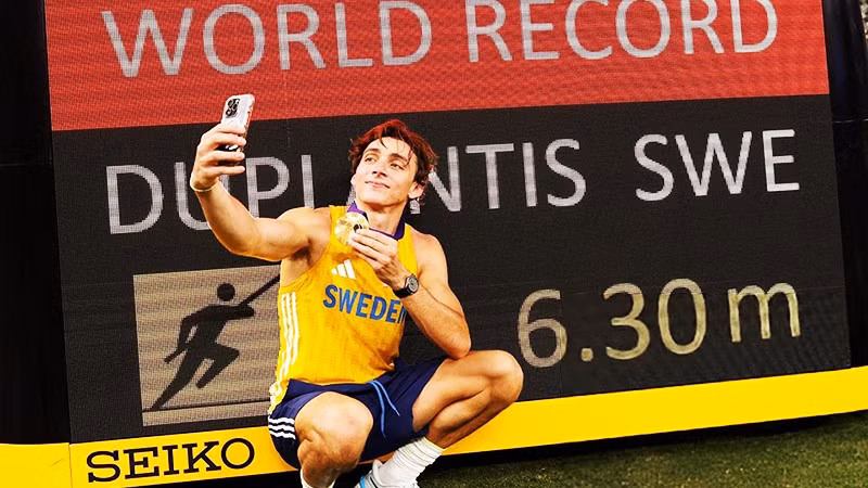 “Siêu nhân” Duplantis