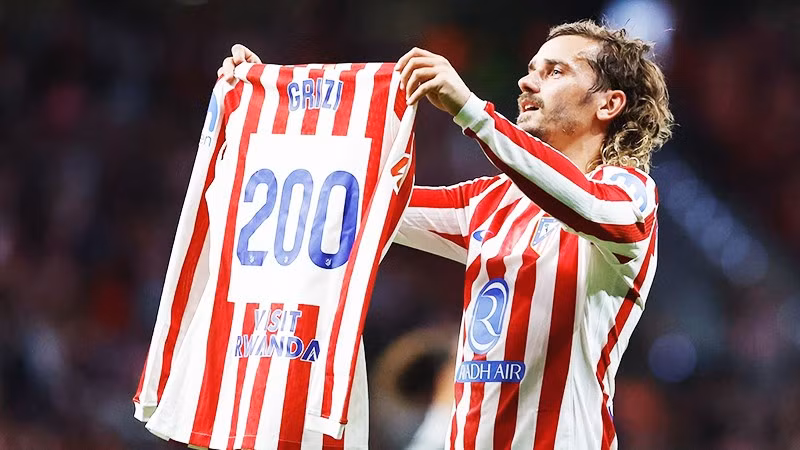 Antoine Griezmann vẫn là cầu thủ không thể thay thế ở Atletico Madrid.