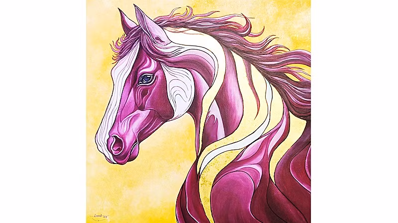 Tác phẩm của họa sĩ Giang Phong.