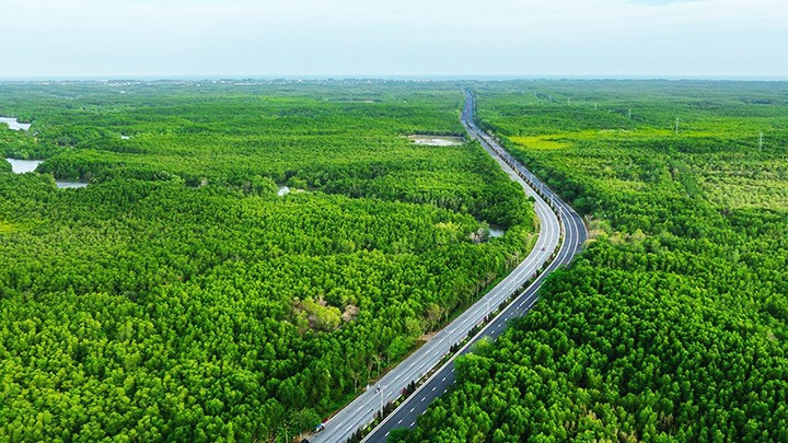 Đường Rừng Sác trở thành động lực tăng trưởng cho huyện Cần Giờ.