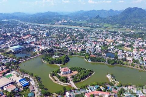 Một góc phường Minh Xuân, tỉnh Tuyên Quang. (Ảnh CHUNG THẮNG) 