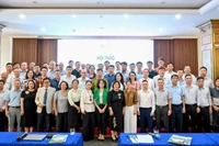 Các đại biểu tham gia Hội thảo "Đa dạng sinh học và giải pháp dựa vào thiên nhiên cho phát triển vùng núi phía bắc". (Ảnh: PanNature)