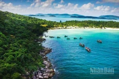 Một góc trên đảo Phú Quốc.