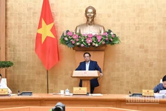 Thủ tướng Phạm Minh Chính dự và chủ trì cuộc họp.