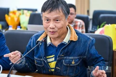 Tiến sĩ Toán học-Vật lý Nguyễn Lê Anh, chuyên gia nghiên cứu độc lập về ô nhiễm không khí. (Ảnh: Thành Đạt)