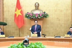Thủ tướng Phạm Minh Chính chủ trì Phiên họp lần thứ 26 Ban Chỉ đạo Quốc gia về IUU. (Ảnh: Trần Hải)