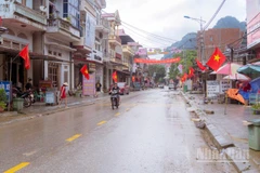 Ảnh minh họa: Hình ảnh tại một xã biên giới.