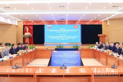 Bộ trưởng Xây dựng Việt Nam Trần Hồng Minh hội đàm cùng Trợ lý Tổng thống, Chủ tịch Hội đồng Biển Liên bang Nga Nikolai Platonovich Patrushev. 