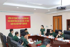 Quang cảnh buổi làm việc.
