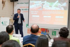 Đại diện mạng lưới ngân hàng thực phẩm Việt Nam chia sẻ về những mục tiêu của dự án.