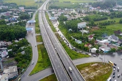Cao tốc bắc-nam chạy qua sát thành phố Cần Thơ. (Ảnh: Bộ Xây dựng)