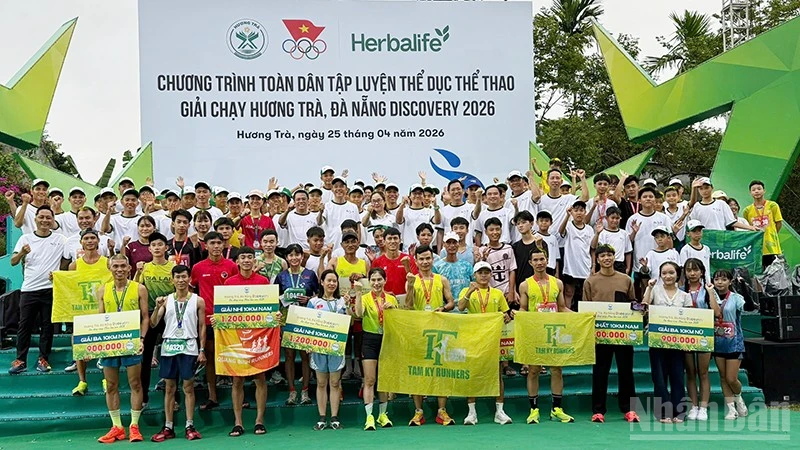 Hơn 3.200 người tham gia giải chạy Hương Trà, Đà Nẵng Discovery 2026