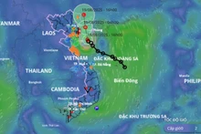 (Ảnh: Hệ thống Giám sát thiên tai Việt Nam)