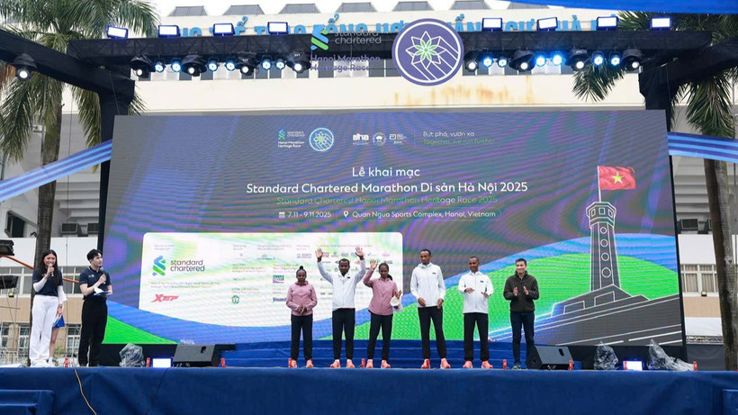 Dàn vận động viên quốc tế hàng đầu tranh tài tại giải đấu.