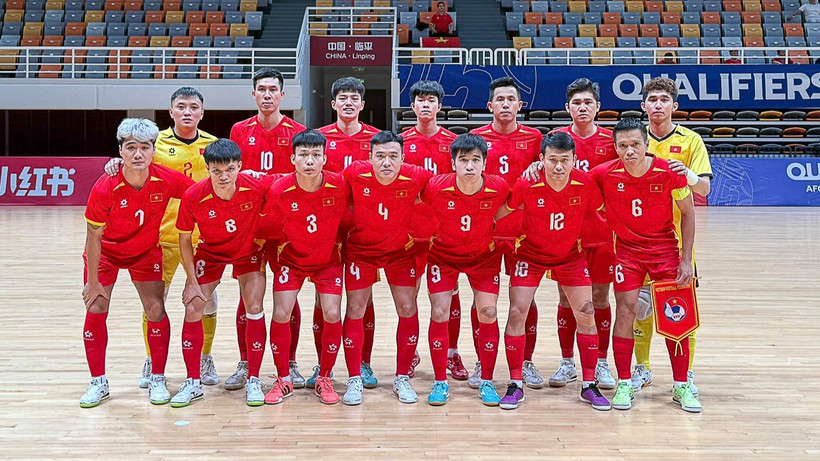 Đội tuyển futsal Việt Nam hướng tới giải đấu quan trọng trong năm 2026. (Ảnh: VFF)