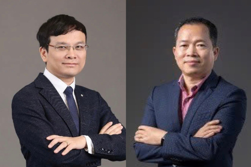 Ông Ngô Đức Vũ (phải) được bầu làm Phó Chủ tịch HĐQT và ông Hoàng Minh Hùng được bổ nhiệm Tổng Giám đốc Tasco.