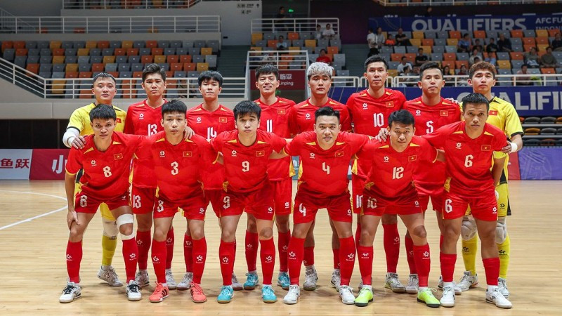 Futsal Việt Nam đạt cột mốc mới vào những ngày cuối năm 2025. (Ảnh: VFF)