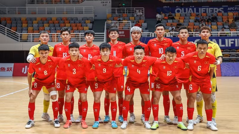 Futsal Việt Nam đạt cột mốc mới vào những ngày cuối năm 2025. (Ảnh: VFF)
