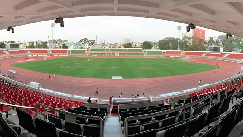 Sân vận động Thống Nhất sẽ là địa điểm diễn ra trận lượt về giữa đội tuyển Nepal và đội tuyển Việt Nam tại Vòng loại cuối Asian Cup 2027. (Ảnh: VFF)