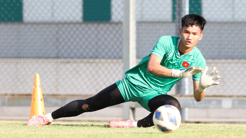 Tài năng trẻ Phạm Đình Hải được trao cơ hội góp mặt tại đấu trường U23 châu lục. (Ảnh: VFF)