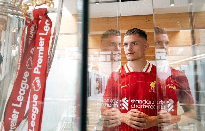 Florian Wirtz là bom tấn chuyển nhượng của Liverpool. (Ảnh: LFC)