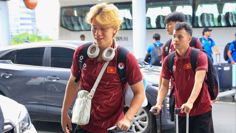 Các thành viên đội tuyển U23 Việt Nam sẵn sàng bước vào giải đấu quan trọng. (Ảnh: VFF)