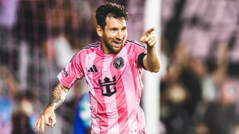 Lionel Messi tỏa sáng kiến tạo một bàn và ghi một bàn thắng. (Ảnh: Inter Miami FC)