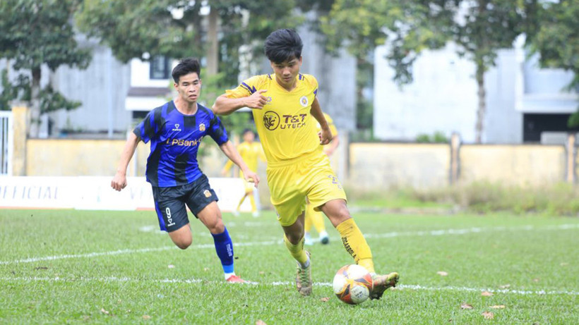 Tám cái tên mạnh nhất tiến vào vòng tứ kết Giải bóng đá U21 Quốc gia 2025. (Ảnh: VFF)