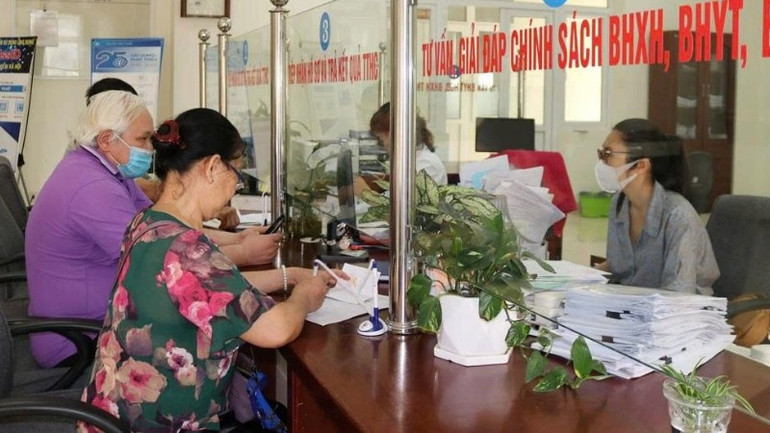 Ảnh minh họa. (Nguồn: TH) bhxh-thanh-9536.jpg