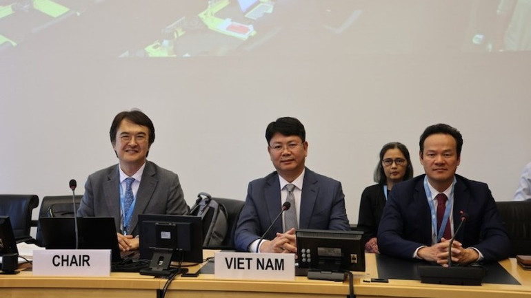 Đoàn công tác liên ngành của Việt Nam do Thứ trưởng Tư pháp Nguyễn Thanh Tịnh làm Trưởng đoàn. (Ảnh: TL) anh-tinh-1-9067.jpg
