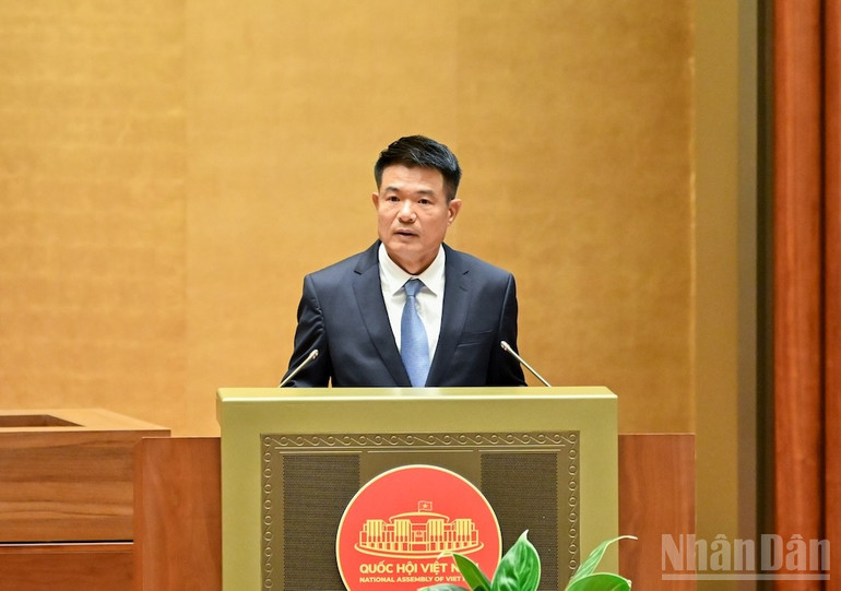 Viện trưởng Viện Kiểm sát nhân dân tối cao Nguyễn Huy Tiến. (Ảnh: DUY LINH) ndo_br_vien-truong-vksnntc-nguyen-huy-tien.jpg